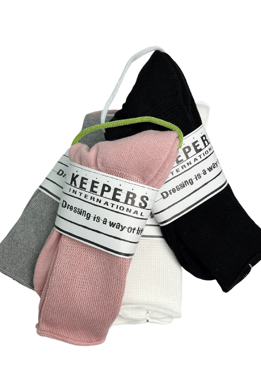 KEEPERS キーパース ノンタイトニングソックス 靴下 ソックス SOCKS 3足組 3P レギュラー丈 糖尿患者 妊婦さん 足むくみ 締め付けない 日本製 メンズ レディース アメカジ キャンプ アウトドア