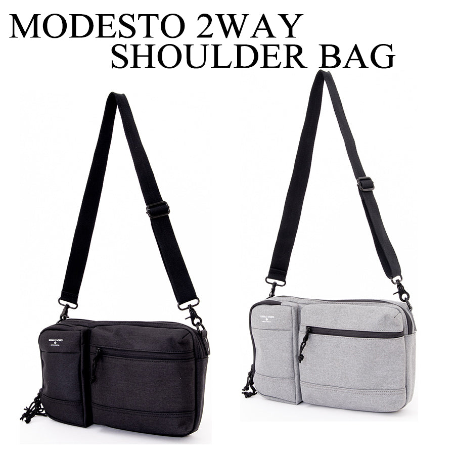 SQUALO WORKS Squalo work MODESTO 2WAY SHOULDER BAG shoulder bag bag bag