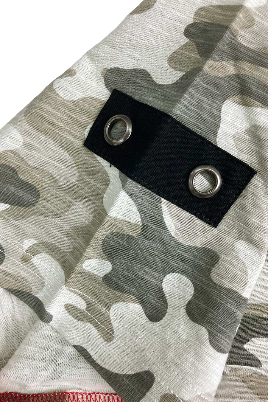 [Sale] [OUTLET] KING SIZE BIG SIZE Slub T-shirt camouflage pattern T-shirt Short sleeve T-shirt Large size Loose 3L 4L 5L 6L American Casual Casual Military