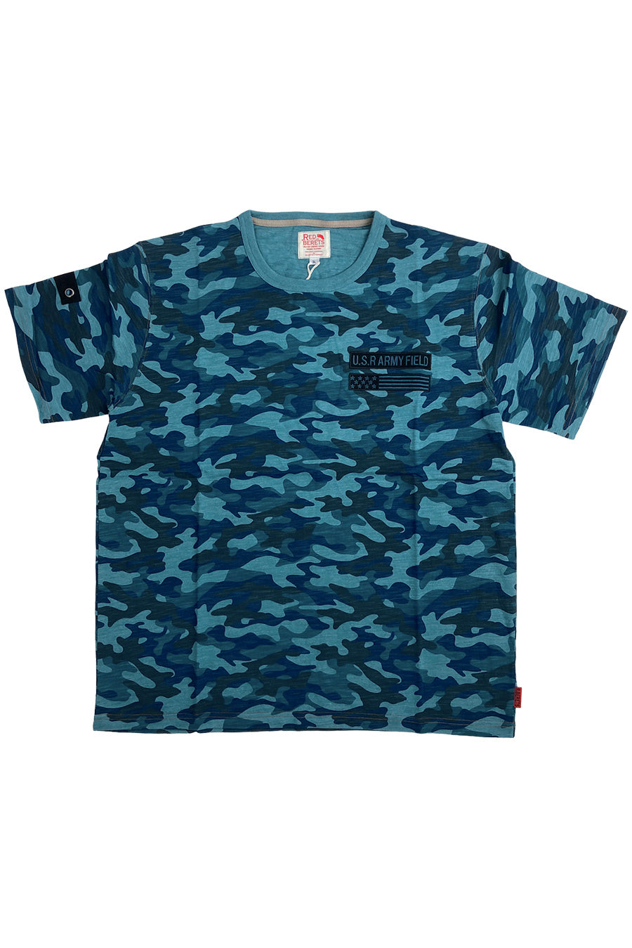 [Sale] [OUTLET] KING SIZE BIG SIZE Slub T-shirt camouflage pattern T-shirt Short sleeve T-shirt Large size Loose 3L 4L 5L 6L American Casual Casual Military