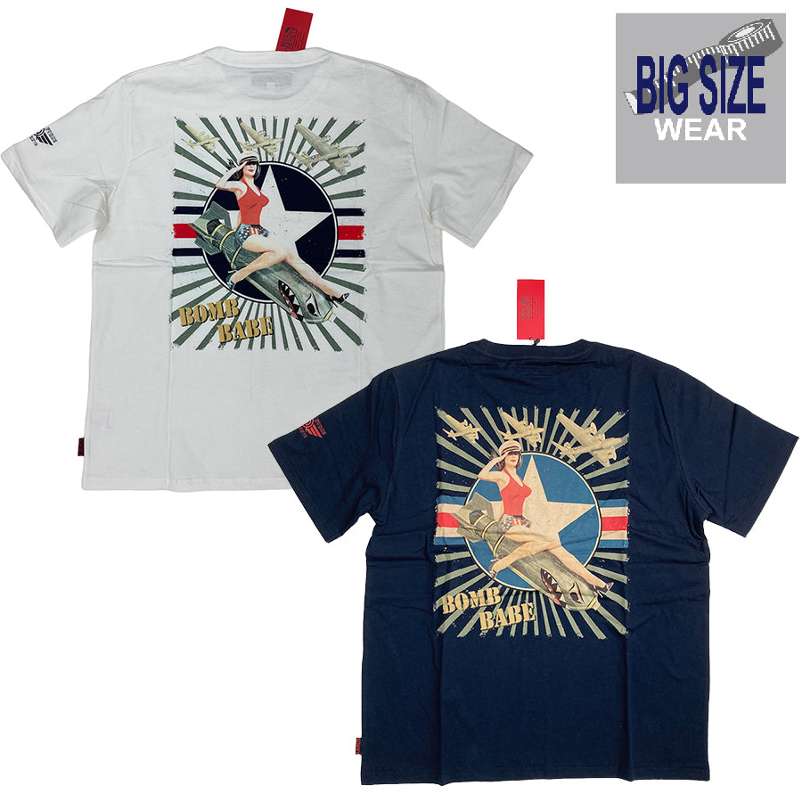 [Sale] [OUTLET] KING SIZE King Size BIG SIZE Big Size Military Print T-shirt Short Sleeve T-shirt Large Size Loose 2L 3L 4L 5L 6L American Casual Casual Military