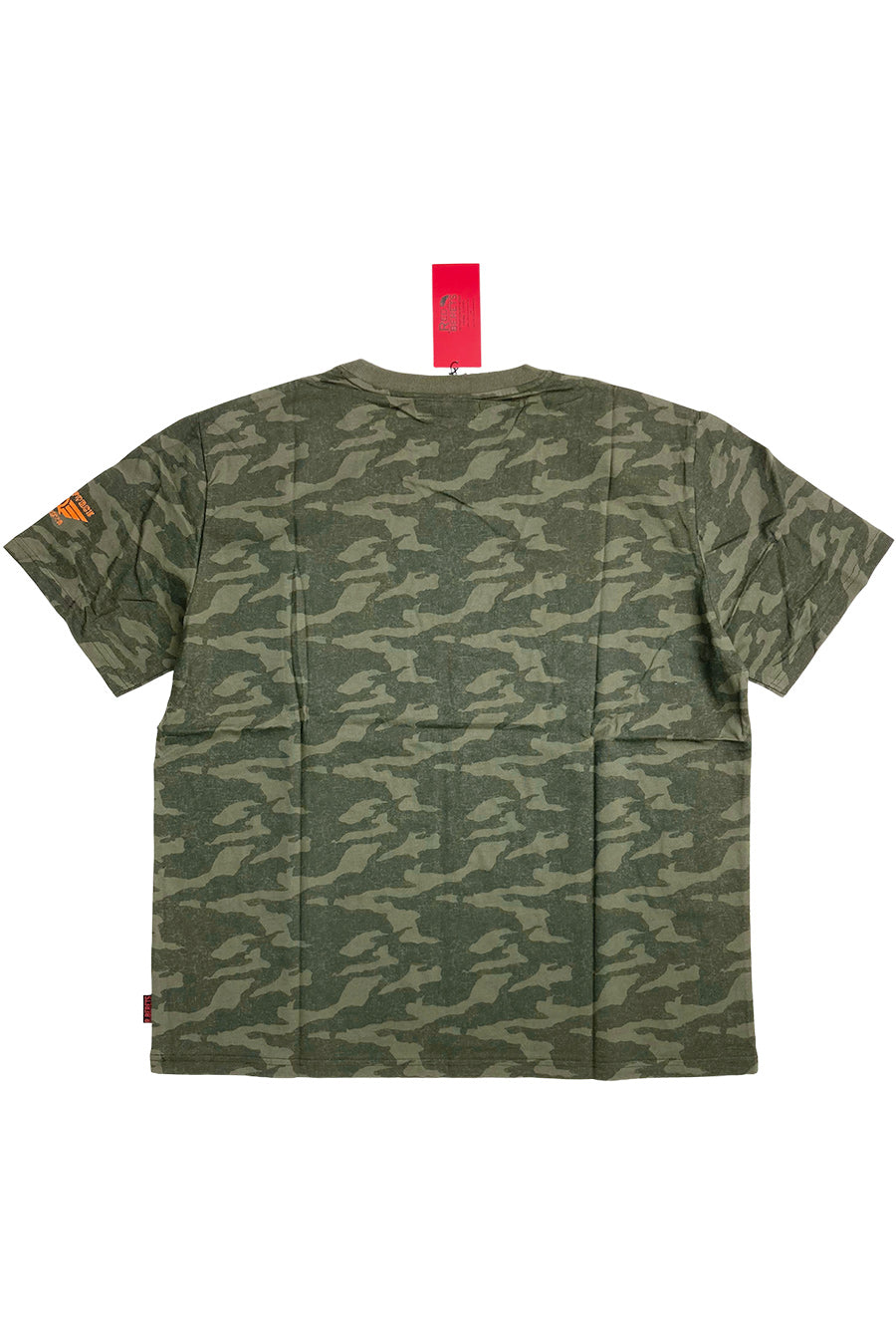 [Sale] [OUTLET] KING SIZE King Size BIG SIZE Big Size Military Print T-shirt Short Sleeve T-shirt Large Size Loose 2L 3L 4L 5L 6L American Casual Casual Military