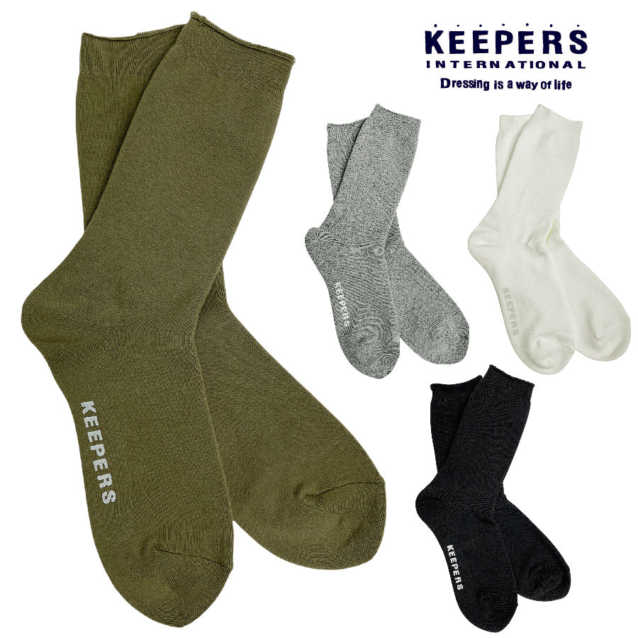 KEEPERS キーパース パイルソックス 靴下 ソックス SOCKS レギュラー丈 総パイル PILE 日本製 メンズ レディース アメカジ キャンプ アウトドア